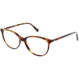 Kering Eyewear Spa Gucci GG0550O Damen-Brille inkl. Gläser Vollrand Butterfly Acetat-Gestell 51/16/140, Havanna
