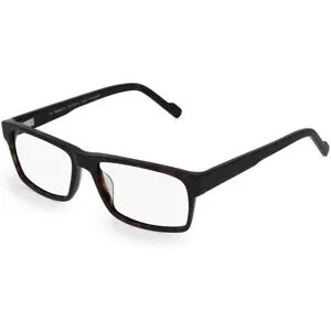 Design Eyewear Group Germany GmbH Fielmann 2155 FLEX CL Herren-Brille inkl. Gläser Vollrand Quadratisch Acetat-Gestell 54/16/140, Havanna
