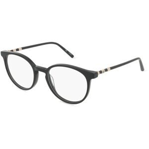 DE RIGO Vision D.A.CH. GmbH Escada ESCVESD57 Unisex-Brille inkl. Gläser Vollrand Panto Kunststoff-Gestell 50/19/135, Schwarz