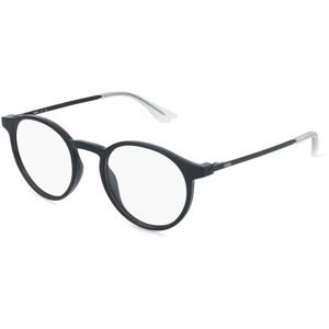 Kering Eyewear Spa PUMA PU0524O Herren-Brille inkl. Gläser Vollrand Rund Kunststoff-Gestell 48/20/145, Schwarz