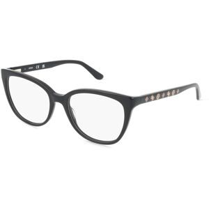 Marcolin Deutschland GmbH Guess GU50114 Unisex-Brille inkl. Gläser Vollrand Quadratisch Acetat-Gestell 51/17/140, Schwarz