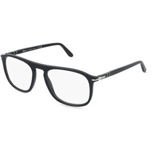 Luxottica Fashion Brillen Vertriebs GmbH Persol PO3392V Unisex-Brille inkl. Gläser Vollrand Quadratisch Acetat-Gestell 54/19/145, Schwarz