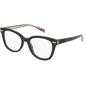 Safilo GmbH Missoni 0071 Damen-Brille inkl. Gläser Vollrand Cat Eye Acetat-Gestell 51/18/145, Schwarz