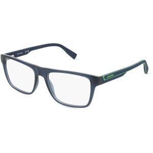 Marchon Germany GmbH Lacoste L2951 Unisex-Brille inkl. Gläser Vollrand Quadratisch Propionat-Gestell 55/17/145, Blau
