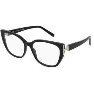 Marcolin Deutschland GmbH Tod's TO5279 Unisex-Brille inkl. Gläser Vollrand Cat Eye Kunststoff-Gestell 54/16/140, Schwarz