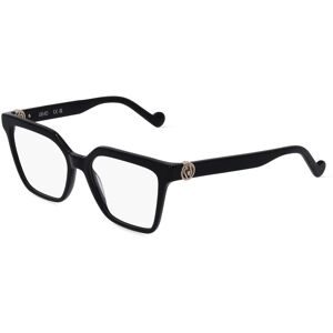 Marchon Germany GmbH Liu Jo LJ2772R Unisex-Brille inkl. Gläser Vollrand Quadratisch Acetat-Gestell 53/17/140, Schwarz