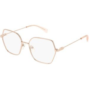 Marchon Germany GmbH Liu Jo LJ2182 Damen-Brille inkl. Gläser Vollrand Eckig Metall-Gestell 52/17/140, Pink