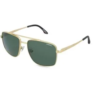 Eschenbach Optik GmbH O?Neill 965054 Unisex-Sonnenbrille Vollrand Quadratisch Metall-Gestell, Grün
