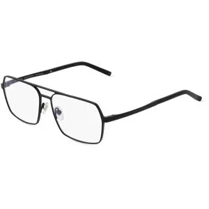 Optic Prima Co., Ltd. Fielmann TAKUMI 2005 CL Herren-Brille inkl. Gläser Vollrand Quadratisch Titan-Gestell 56/15/140, Schwarz
