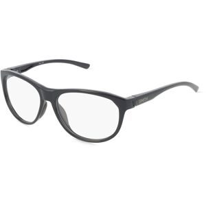 Safilo GmbH Smith UPLIFT Damen-Brille inkl. Gläser Vollrand Rund Kunststoff-Gestell 56/16/135, Schwarz