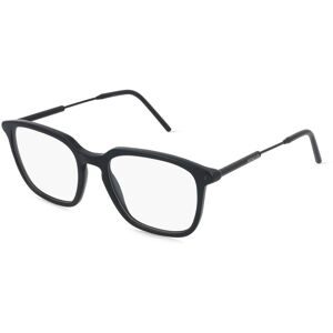 Luxottica Fashion Brillen Vertriebs GmbH Moncler ME2012 Unisex-Brille inkl. Gläser Vollrand Panto Acetat-Gestell 53/20/145, Schwarz