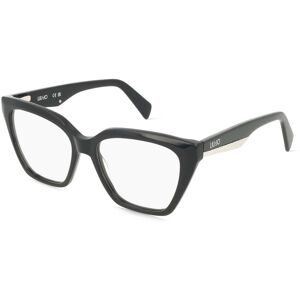 Marchon Germany GmbH Liu Jo LJ2797 Unisex-Brille inkl. Gläser Vollrand Quadratisch Acetat-Gestell 53/16/140, Schwarz