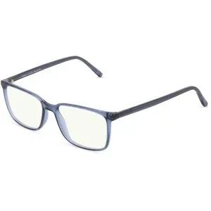 NEWAY Killine (Macao Commercial Offshore) Lt Fielmann JIL 006 BL Herren-Blaulichtfilterbrille ohne Sehstärke Vollrand Quadratisch Propionat-Gestell, Blau