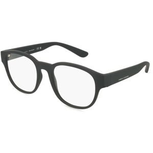 Luxottica Fashion Brillen Vertriebs GmbH Armani Exchange 0AX3110 Herren-Brille inkl. Gläser Vollrand Panto Acetat-Gestell 51/19/145, Schwarz