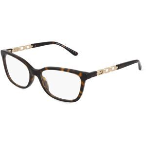 Luxottica Fashion Brillen Vertriebs GmbH Michael Kors MK4097 Damen-Brille inkl. Gläser Vollrand Quadratisch Acetat-Gestell 52/16/140, Braun