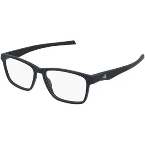 Marcolin Deutschland GmbH adidas SP5133 Herren-Brille inkl. Gläser Vollrand Eckig Kunststoff-Gestell 55/15/140, Schwarz