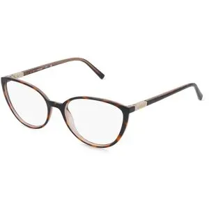 Marcolin Deutschland GmbH Guess GU3044 Unisex-Brille inkl. Gläser Vollrand Cat Eye Kunststoff-Gestell 54/17/145, Havanna
