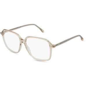 Safilo GmbH Isabel Marant IM 0260 Damen-Brille inkl. Gläser Vollrand Geometrisch Acetat-Gestell 54/13/145, Beige