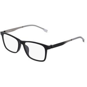 Safilo GmbH Boss 1343/F Herren-Brille inkl. Gläser Vollrand Quadratisch Acetat-Gestell 54/17/145, Schwarz