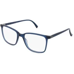 Wenzhou Lanson International Co., Ltd. Fielmann LN 027 CL Herren-Brille inkl. Gläser Vollrand Quadratisch Acetat-Gestell 55/19/145, Blau