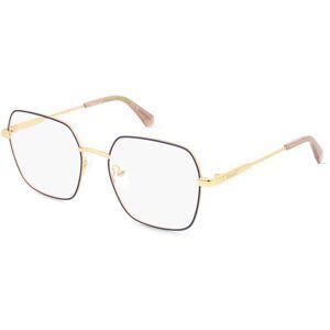 Safilo GmbH Polaroid PLD D530 Damen-Brille inkl. Gläser Vollrand Eckig Metall-Gestell 54/18/140, Gold