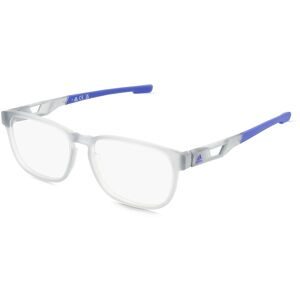 Marcolin Deutschland GmbH Adidas SP5077 Unisex-Brille inkl. Gläser Vollrand Quadratisch Kunststoff-Gestell 54/15/145, Grau