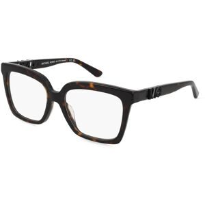 Luxottica Fashion Brillen Vertriebs GmbH Michael Kors 0MK4119U NASSAU Damen-Brille inkl. Gläser Vollrand Quadratisch Acetat-Gestell 53/17/140, Grün