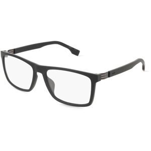 Safilo SpA Boss 1701/G Herren-Brille inkl. Gläser Vollrand Eckig Kunststoff-Gestell 57/17/150, Schwarz
