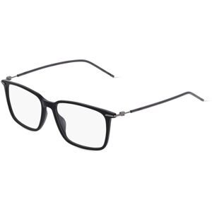 Safilo GmbH Boss 1372 Herren-Brille inkl. Gläser Vollrand Quadratisch Acetat-Gestell 55/16/145, Schwarz