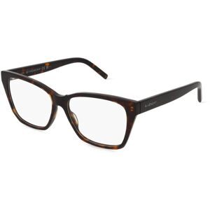 Thélios Givenchy GV50061I Damen-Brille inkl. Gläser Vollrand Cat Eye Acetat-Gestell 55/14/145, Havanna