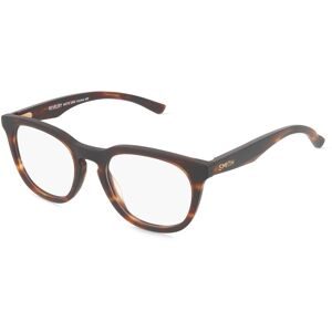 Safilo GmbH Smith REVELRY Unisex-Brille inkl. Gläser Vollrand Panto Acetat-Gestell 50/20/145, Havanna