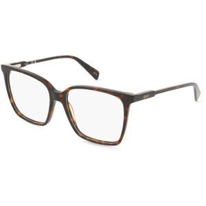 Marchon Germany GmbH Liu Jo LJ2830 Damen-Brille inkl. Gläser Vollrand Eckig Acetat-Gestell 55/16/140, Havanna