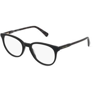Marchon Germany GmbH Longchamp LO2608 Unisex-Brille inkl. Gläser Vollrand Quadratisch Zylonit (Celluloseacetat)-Gestell 49/19/140, Schwarz