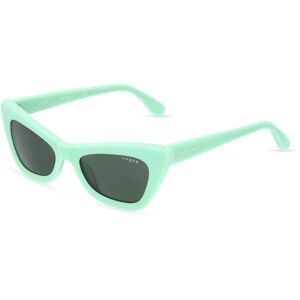 Luxottica Fashion Brillen Vertriebs GmbH Vogue eyewear VO5415S Damen-Sonnenbrille Vollrand Butterfly Acetat-Gestell, Grün