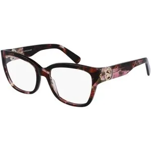 Marchon Germany GmbH Longchamp LO2712 Unisex-Brille inkl. Gläser Vollrand Quadratisch Acetat-Gestell 53/17/140, Pink