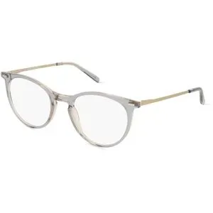 Bossin Eyewear Fielmann BC 002 FLEX CL Damen-Brille inkl. Gläser Vollrand Panto Acetat-Gestell 48/20/135, Blau