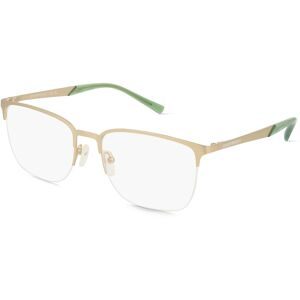 Luxottica Fashion Brillen Vertriebs GmbH Emporio Armani EA1151 Herren-Brille inkl. Gläser Halbrand Quadratisch Metall-Gestell 56/19/145, Gold