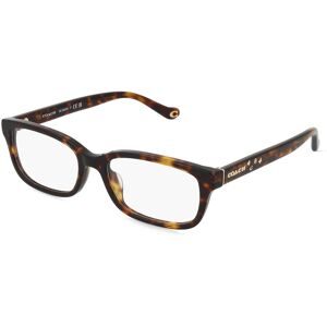 Luxottica Fashion Brillen Vertriebs GmbH Coach 0HC6233U Damen-Brille inkl. Gläser Vollrand Quadratisch Acetat-Gestell 52/17/140, Grün
