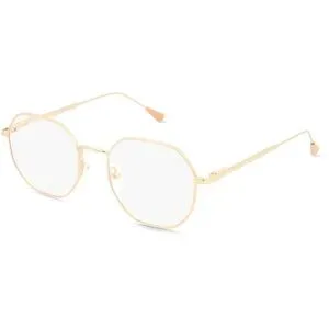 Lesebrille YOKO, gold, +1.00 dpt mit Etui