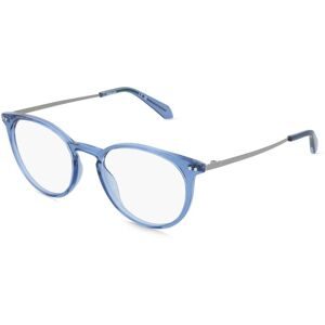 Safilo GmbH Polaroid PLD D617 Herren-Brille inkl. Gläser Vollrand Panto Kunststoff-Gestell 50/19/145, Blau