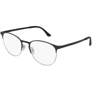 Luxottica Fashion Brillen Vertriebs GmbH Ray-Ban RX6375 Unisex-Brille inkl. Gläser Vollrand Panto Metall-Gestell 51/18/145, Schwarz