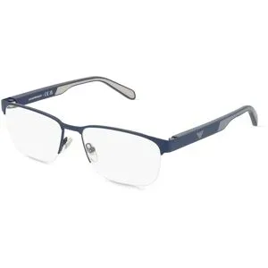 Luxottica Fashion Brillen Vertriebs GmbH Emporio Armani 0EA1162 Herren-Brille inkl. Gläser Halbrand Geometrisch Metall-Gestell 56/17/145, Blau