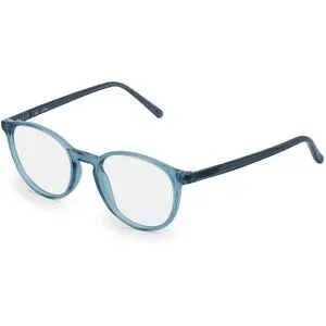 NEWAY Killine (Macao Commercial Offshore) Lt Fielmann JIL 005 CL RILEY Unisex-Brille inkl. Gläser Vollrand Panto Acetat-Gestell 52/19/145, Blau
