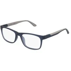 Marchon Germany GmbH Calvin Klein CK20535 Unisex-Brille inkl. Gläser Vollrand Quadratisch Kunststoff-Gestell 52/18/145, Blau