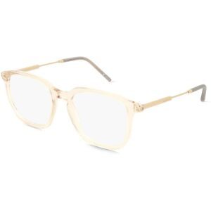 Luxottica Fashion Brillen Vertriebs GmbH Moncler ME2012 Unisex-Brille inkl. Gläser Vollrand Panto Acetat-Gestell 53/20/145, Beige