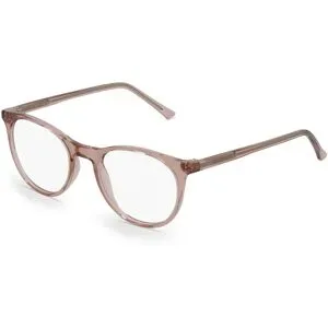Zhangzhou Agilton Optical Co., Ltd. Fielmann MC 537 CL Damen-Brille inkl. Gläser Vollrand Panto Propionat-Gestell 50/20/140, Pink
