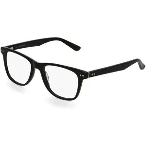 Bossin Eyewear Fielmann BC 011 FLEX CL Herren-Brille inkl. Gläser Vollrand Quadratisch Kunststoff-Gestell 51/18/140, Schwarz