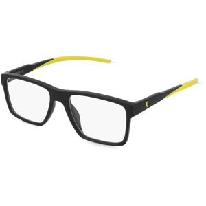 Luxottica Fashion Brillen Vertriebs GmbH Scuderia Ferrari 0FZ8007U Herren-Brille inkl. Gläser Vollrand Quadratisch Acetat-Gestell 54/18/145, Schwarz