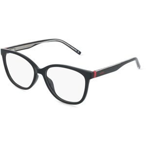 Safilo GmbH Hugo HG 1365 Damen-Brille inkl. Gläser Vollrand Panto Kunststoff-Gestell 53/15/145, Schwarz