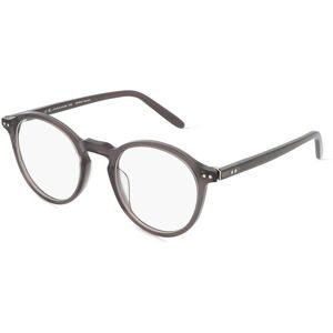 Design Eyewear Group Germany GmbH Jaguar J 1711 Unisex-Brille inkl. Gläser Vollrand Rund Acetat-Gestell 47/21/145, Grau